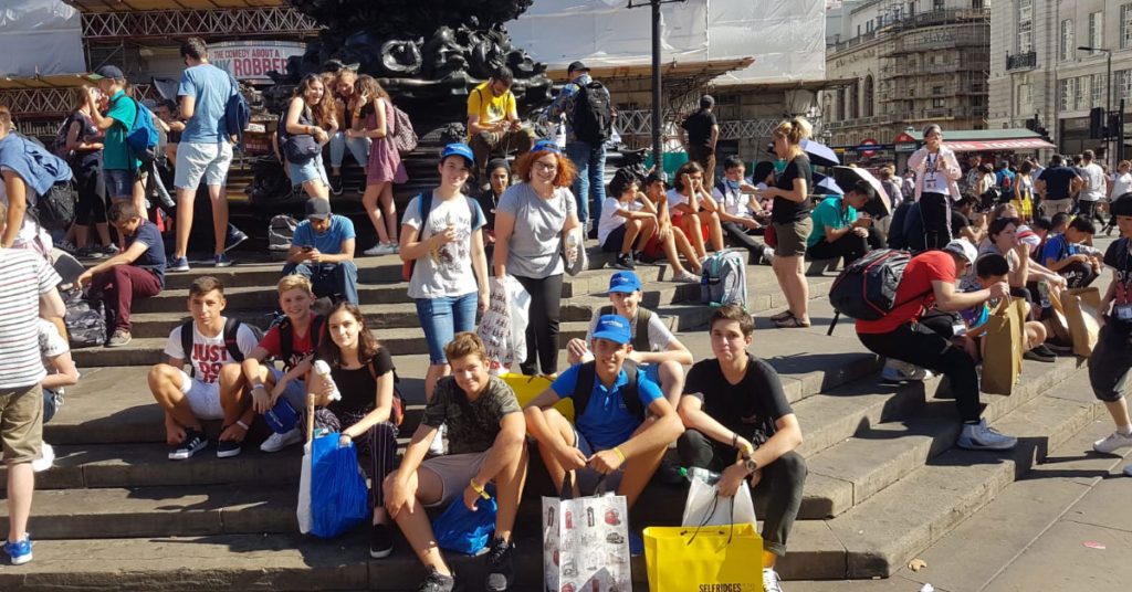 Tabără în Anglia 2018