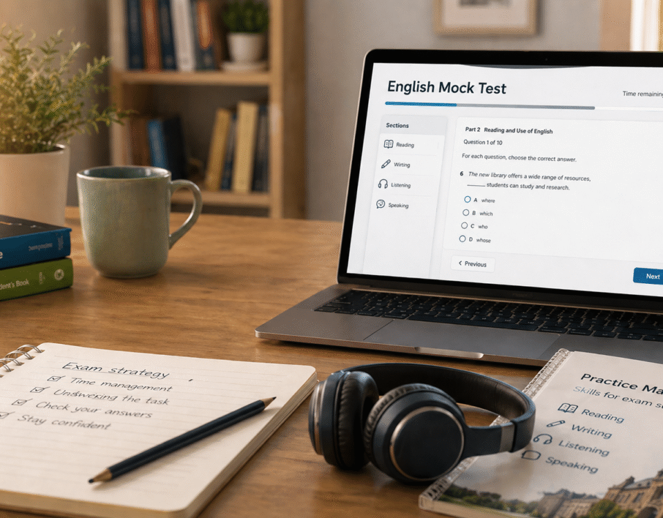 English Mock Tests - Pro Erudio